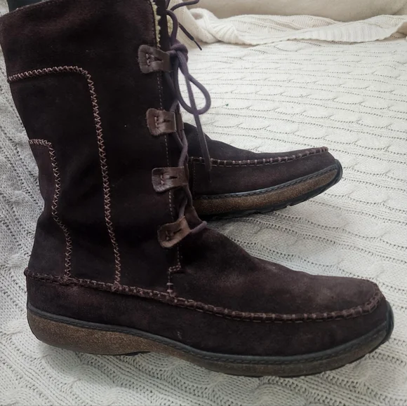 Timberland Women's Lace Up Boots - Rich Brown - Picture 2 of 9